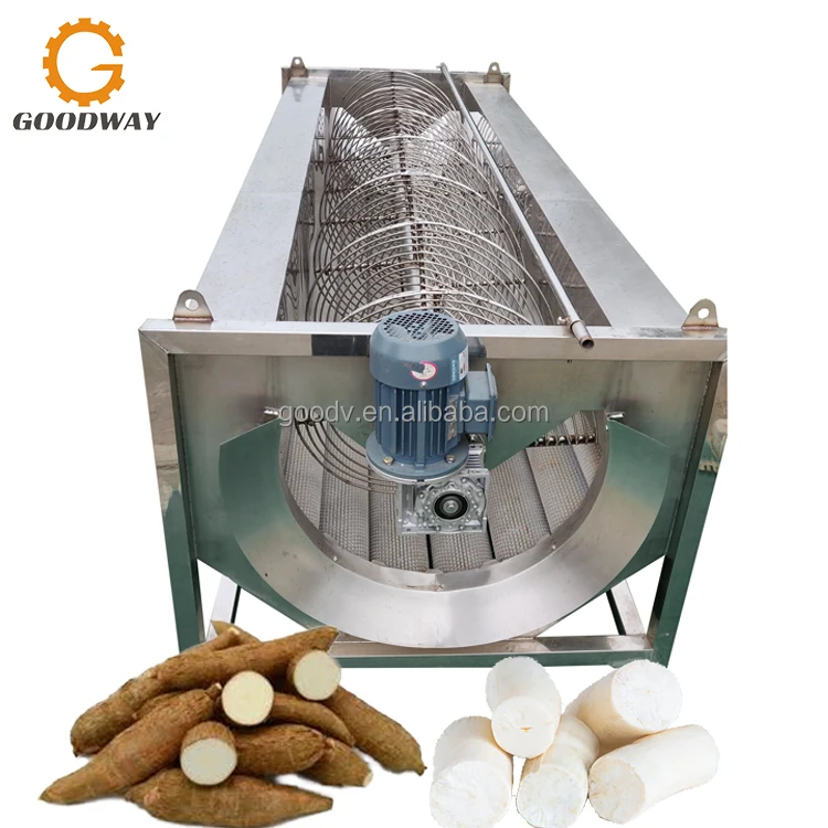 Industrial Hot Sale Cassava Peeling and Washing Machine Cassava Roots Skin Peeler
