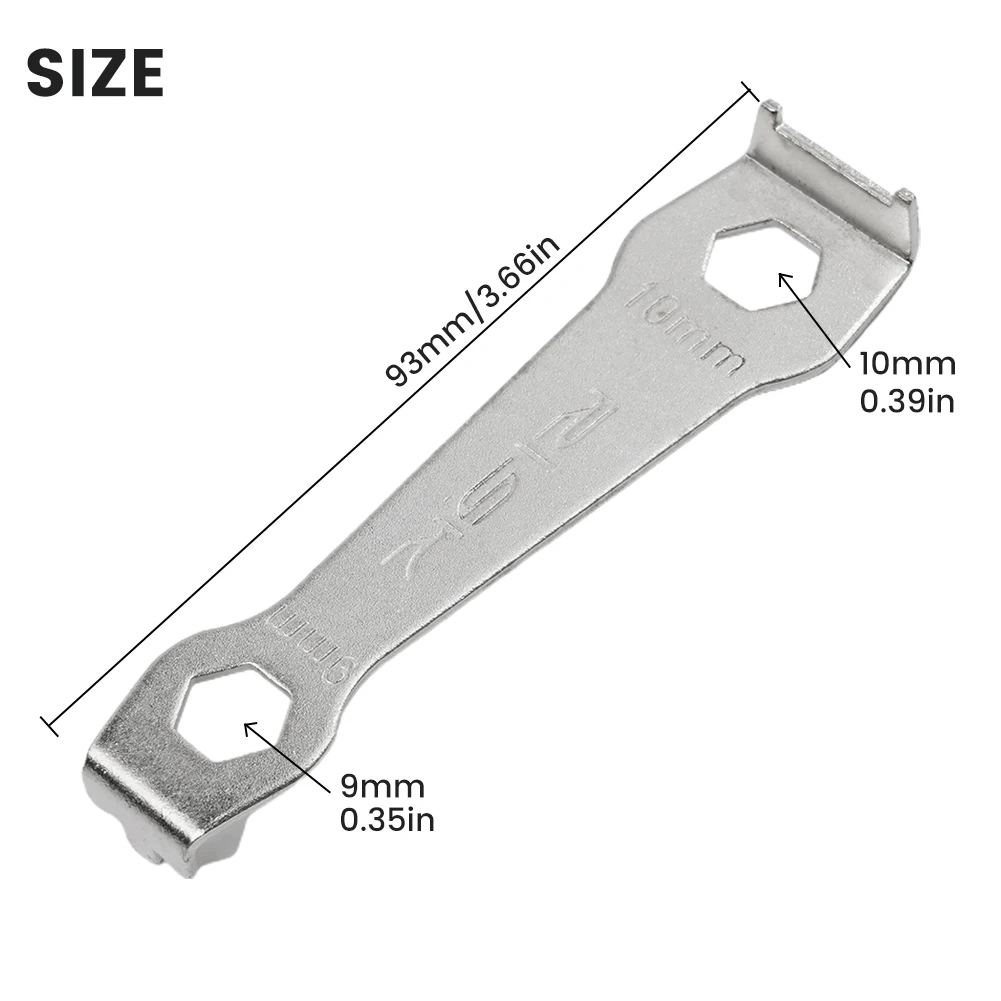 1pc MTB Road Bicycle Chainring Screw Wrench Bike Chainwheel Plate Crankset Bolts Key Wrench Cycling Repair Removing Install Tool