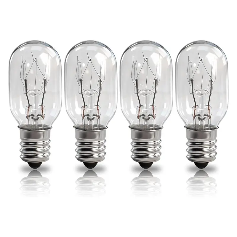 

E12 Base 20W 120V Sewing Machine Light Bulbs 4-Pack For Brother, Janome, Babylock