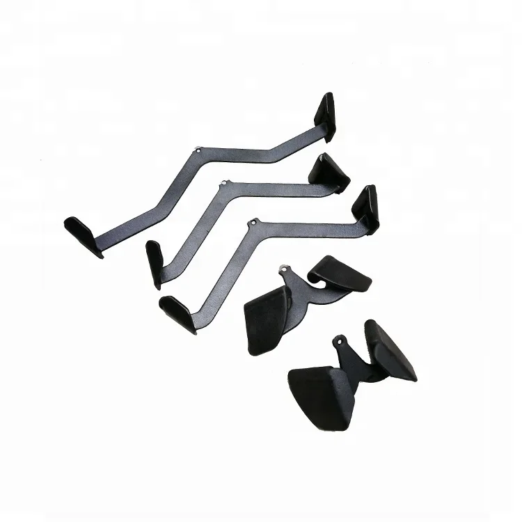 Ejercicios musculares de espalda, equipo de fitness para gimnasio, máquina de remo de alta lat para tirar hacia arriba y abajo, barra de mango para tirar hacia arriba con agarre de goma