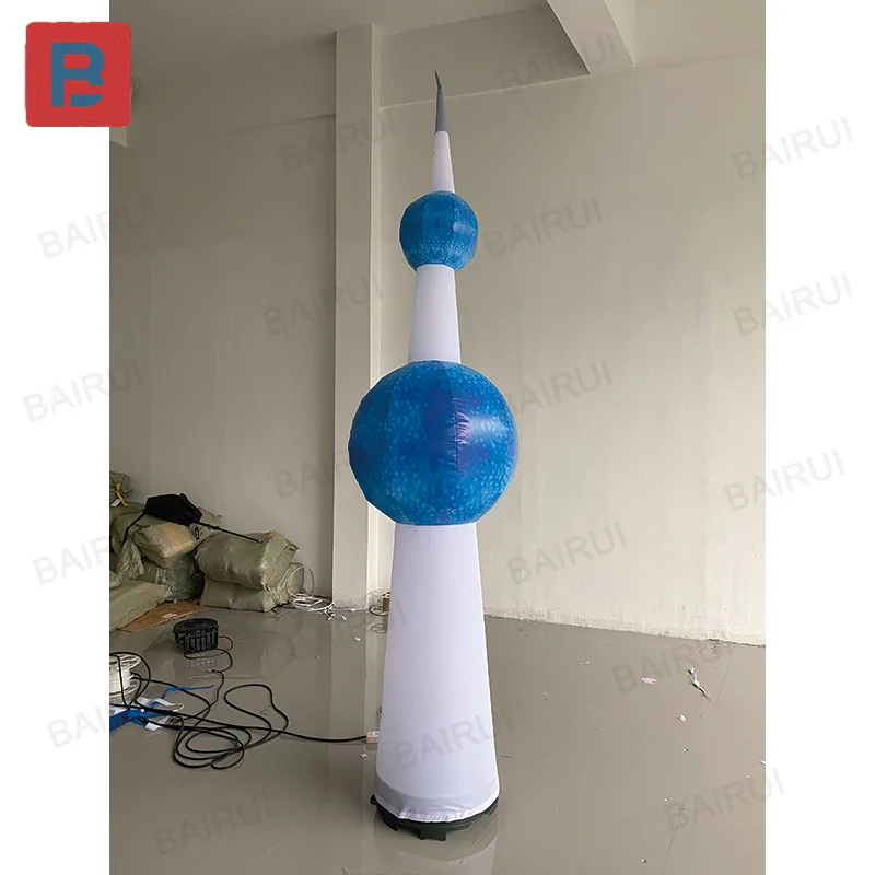 

Надувная светящаяся водяная башня с воздуходувкой, наружный торговый центр, квадратное продвижение мероприятий и декоративный реквизит