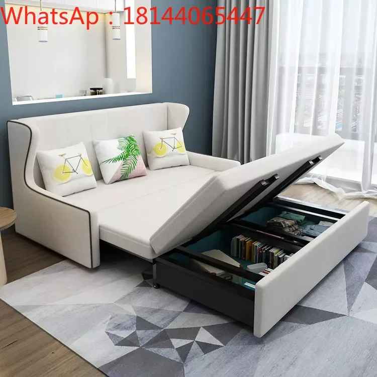 

Modern light extravagant quality household Smart Multifunction Couch Folding Sofa Bed With Storage