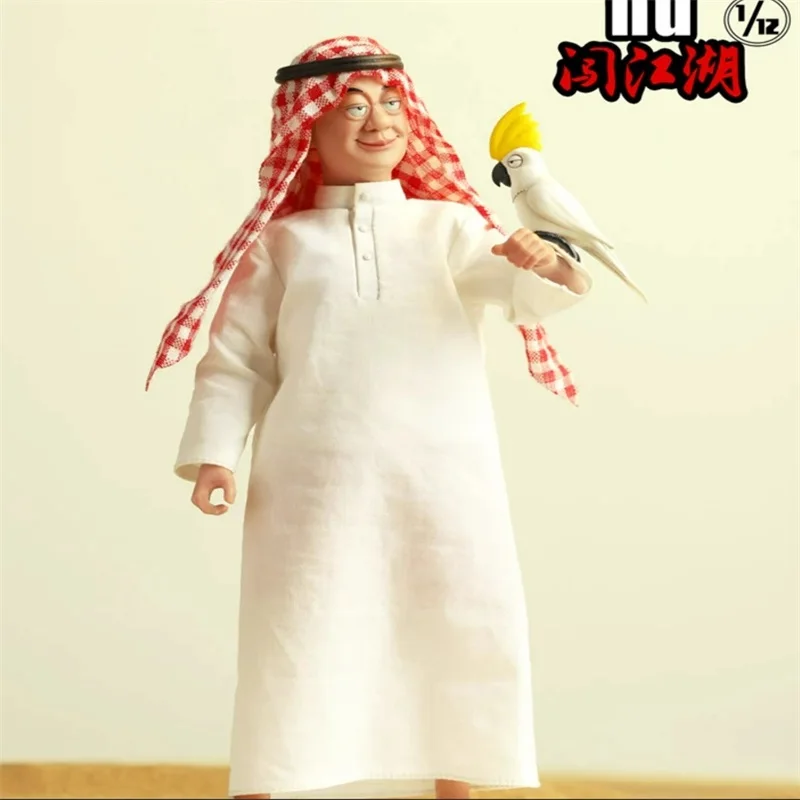 BOBTOYS CJH013 1/12 Male Soldier Jianghu Arab Tycoon Model Toy Full Set 6'' Action Figures In Stock For Fans Collection