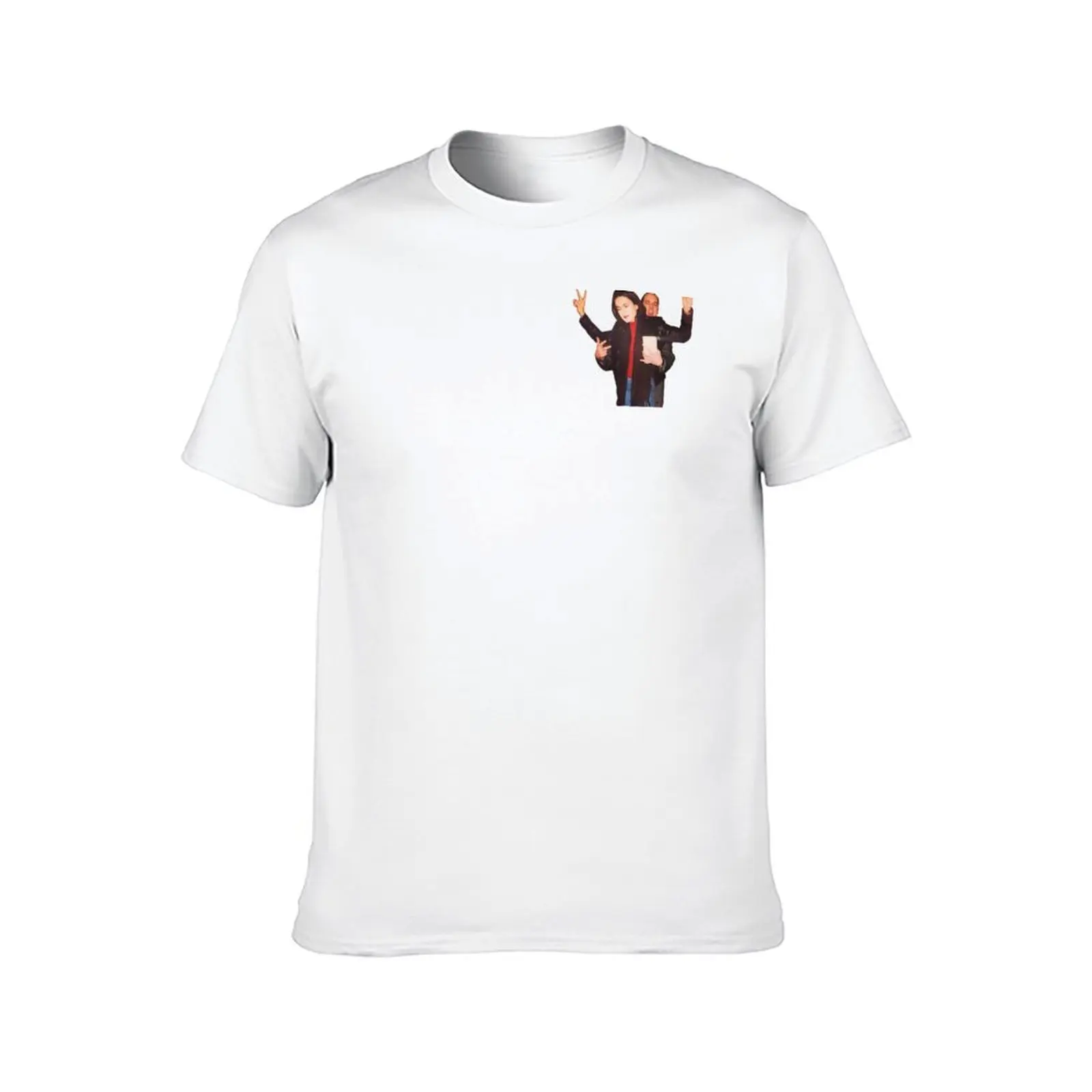 ماريسكا وكريس تي شيرت تي شيرت رجل عادي تي شيرت شخصية تي شيرت