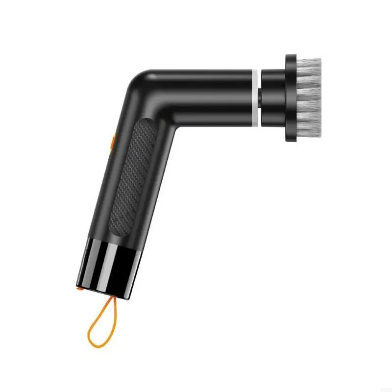 

MultiPurpose Electric Cleaning Brush Interchangeable Head Cordless Operate For Kitchen Bathroom Surfaces Care Tool 0XXB