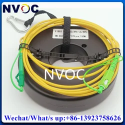 150M,G657A2,SC/FC/ST/LCAPC on I/P Lead, LC/APC on O/P Dead Zone Extension Lead Bared Fiber Optic Testing OTDR Launch Cable Box