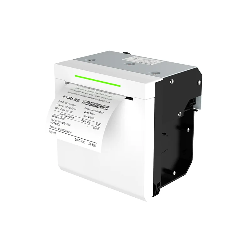 Cashino EP-385C 80mm Embedded High Performance 203dpi Kiosk Thermal Panel Printer Auto Cutter