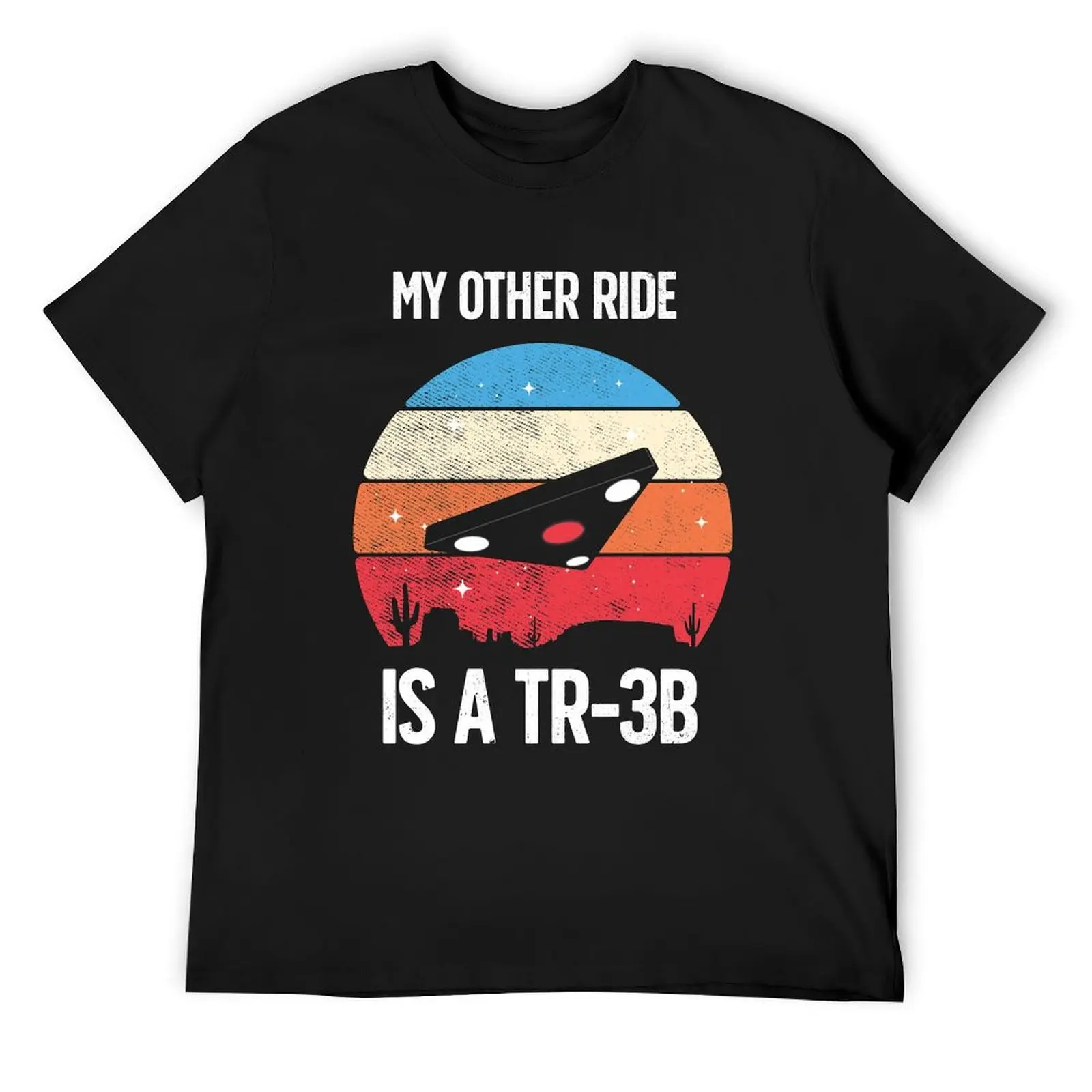 My Other Ride is a TR-3B Black Manta Triangle UFO T-Shirt Blouse customs shirts men