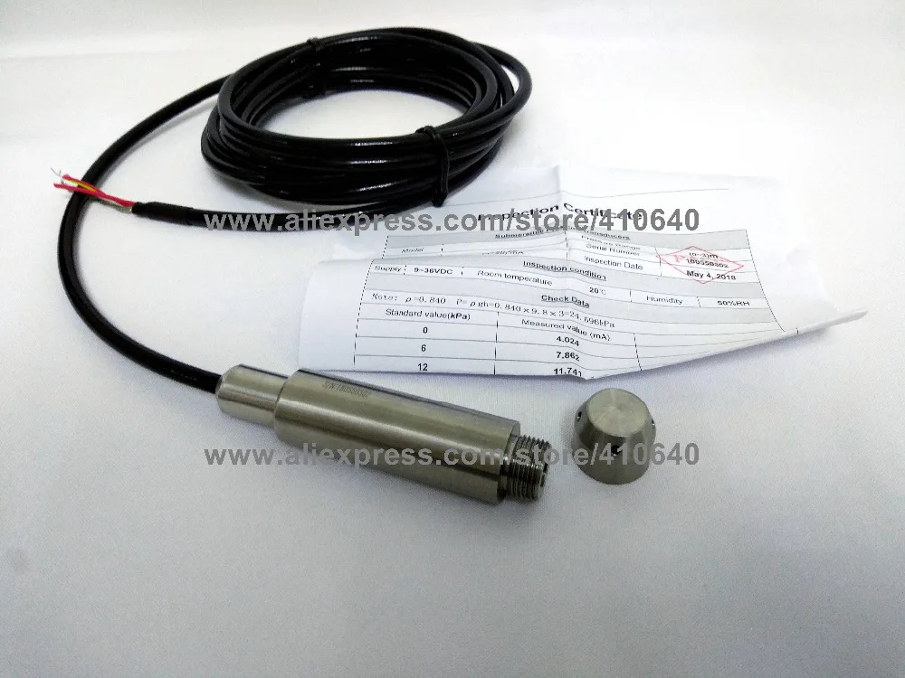 Phạm Vi 3 Mét Với 4M Chìm Mức Chất Lỏng Phát Cấp Đầu Dò Kiểu Đầu Vào Cấp Độ Cảm Biến Khác Phạm Vi ok