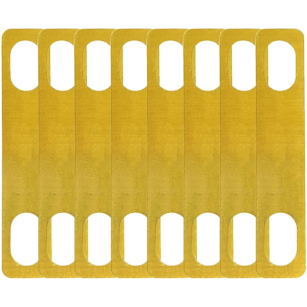 

8Pcs Guitar Neck Shim Brass Durable Replacement Neck Spacer Guitar Accessories Heightening Gasket for Better Sound Quality