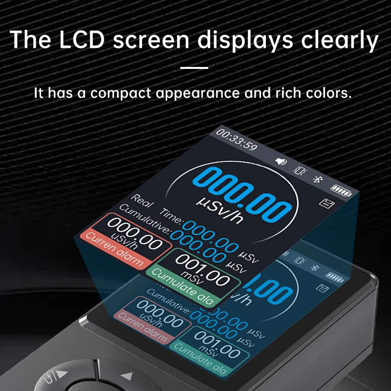 ALIENTEK ND1 Geiger عداد كاشف الإشعاع النووي مقياس الجرعات الشخصية اختبار النشاط الإشعاعي الأشعة السينية γ-ray β-ray قابلة للشحن #5