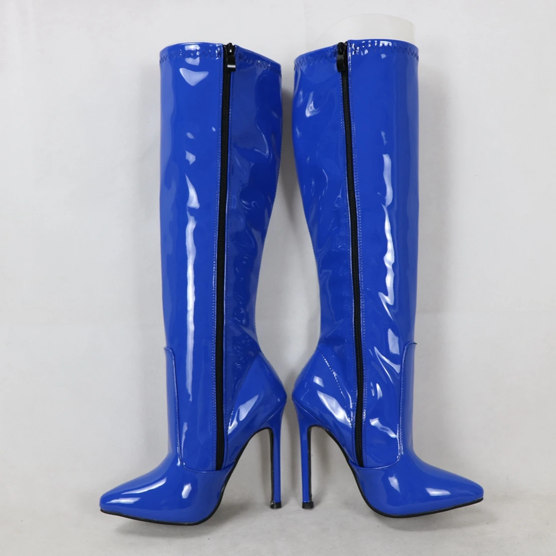 Sorbern Light Yellow Knee High Women Boots Pointed Toe Long Ladies Boot Women Heels Multi Colors Sexy Fetish Boots 2019 New