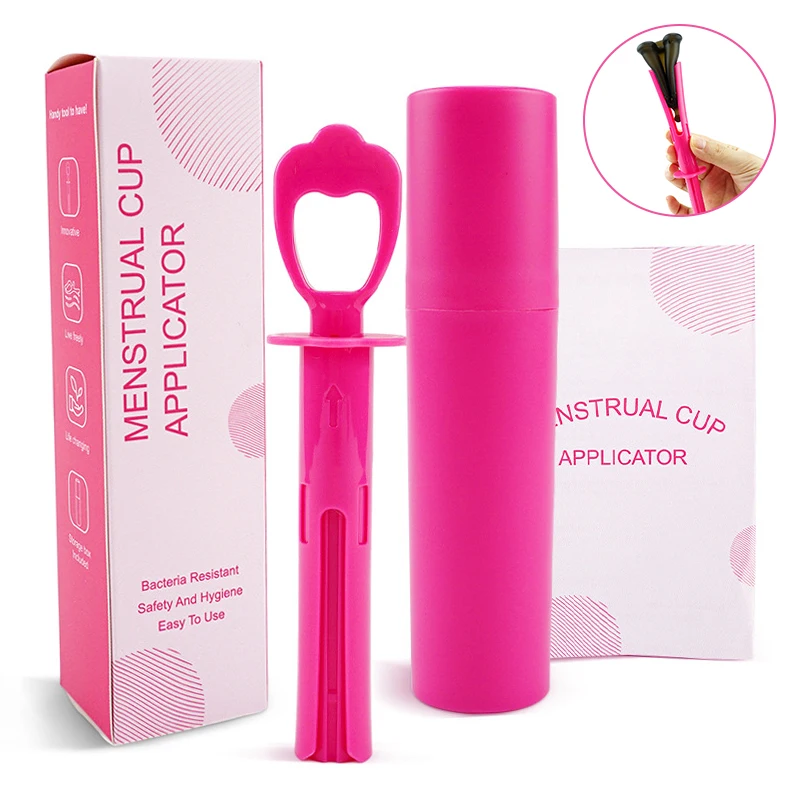 Plastic Menstrual Disc Menstrual Cup Booster Leak-Proof Menstrual Period Portable Medical Feminine Hygiene Product