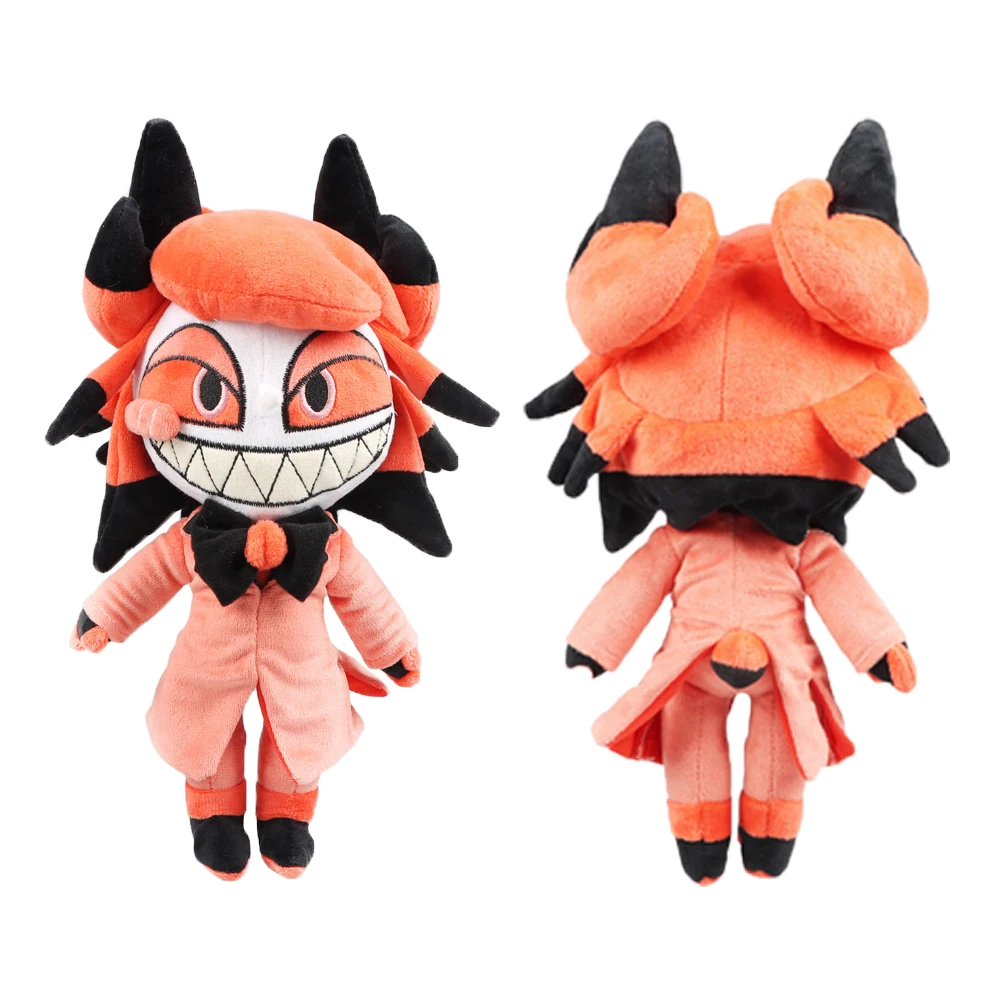 Anime Cos Alastor Cosplay Fantasy peluche Cartoon Cute Soft peluche mascotte compleanno regalo di natale per adulti e bambini