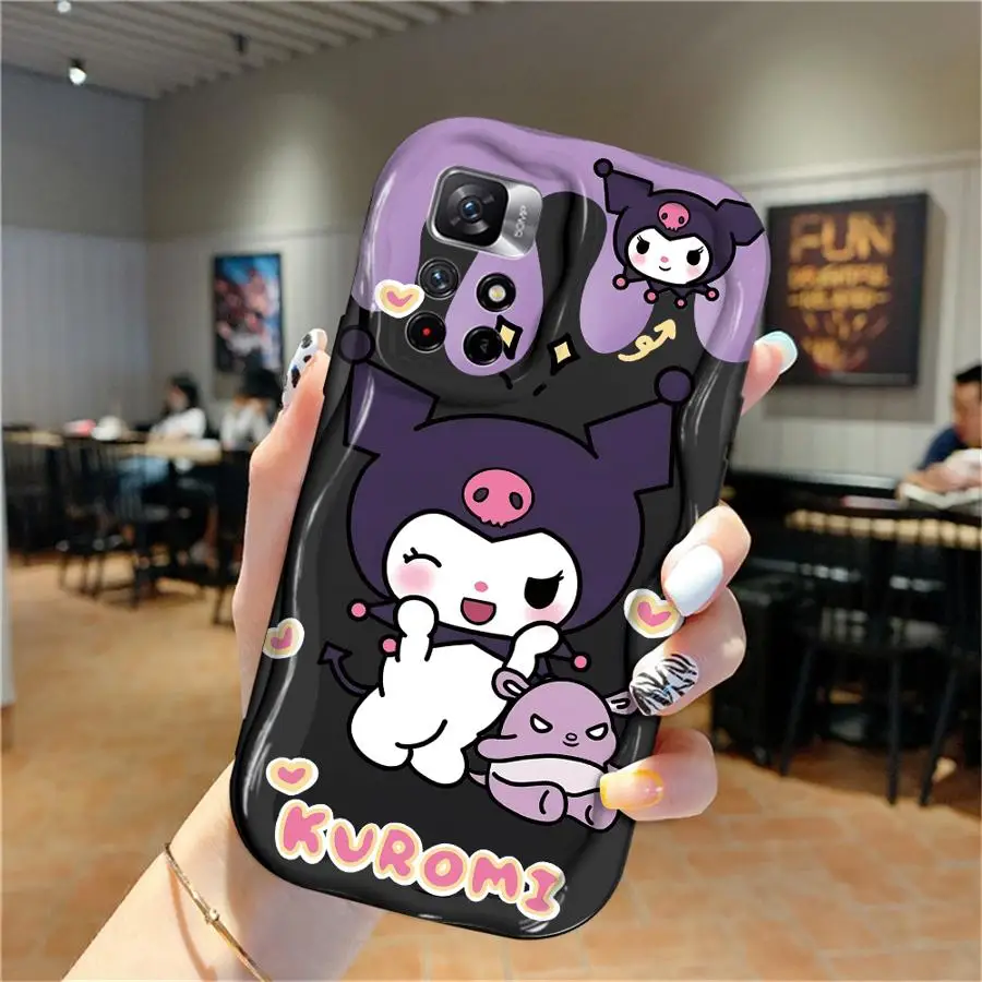 Kuromi ميلودي لطيف شحذ الحال بالنسبة Redmi 9 9A 9C 9T 10 10A 10C 12C 10C 13C A2 A1 A2 زائد لينة غطاء من البولي يوريثان #3