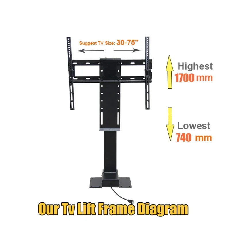 Smart Height adjustable Motorised Tv Lift Mechanism