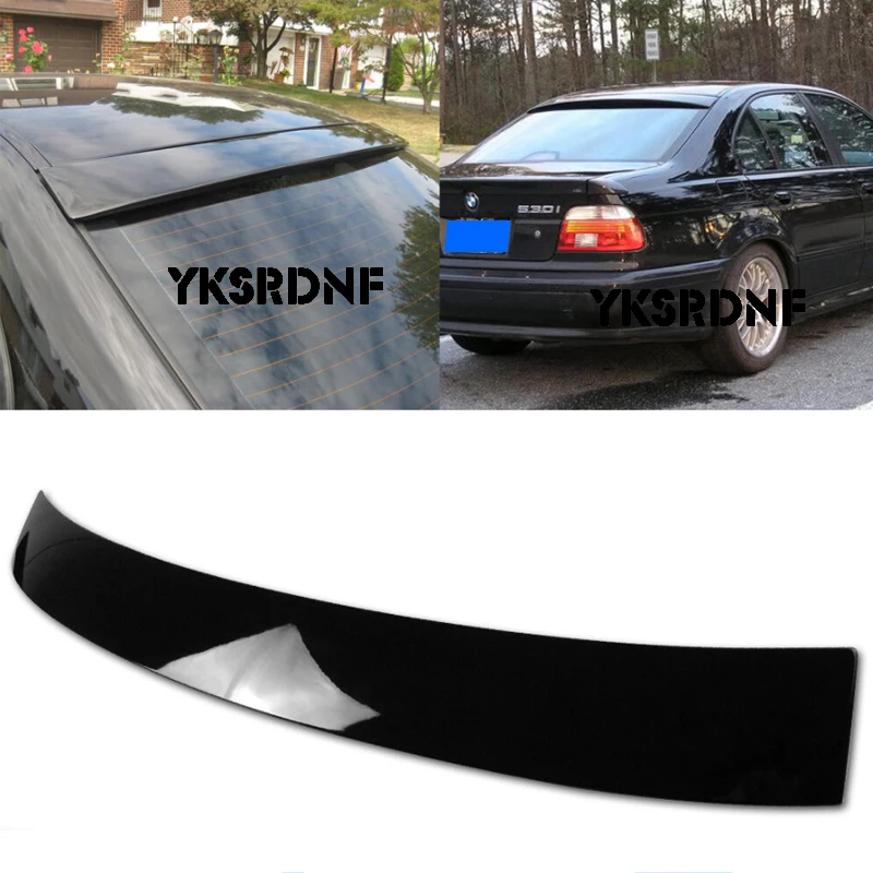 For BMW E39 520i 530i 540i 550iXD 1997 1998 1999 2000 2001-2003 Car Rear Roof Spoiler Wing Trunk Lid Cover Tail Wing Car Styling