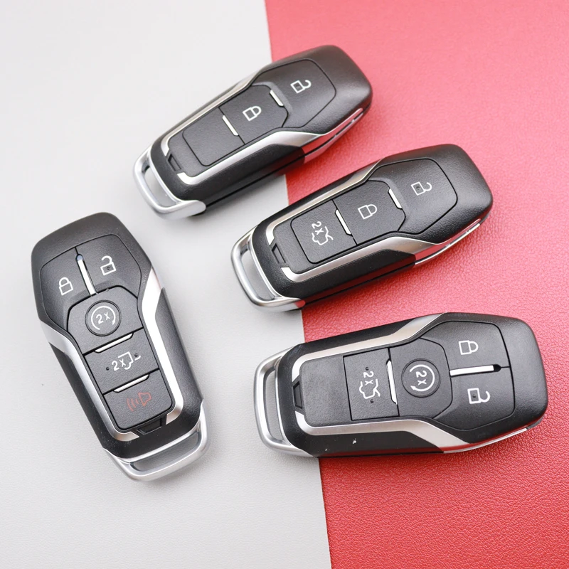 Carcasa para mando a distancia de coche, carcasa para Ford Fusion Mustang Explorer Lincoln MKZ MKC Edge Mondeo Kuka 2013 2014 2015 2016 2017