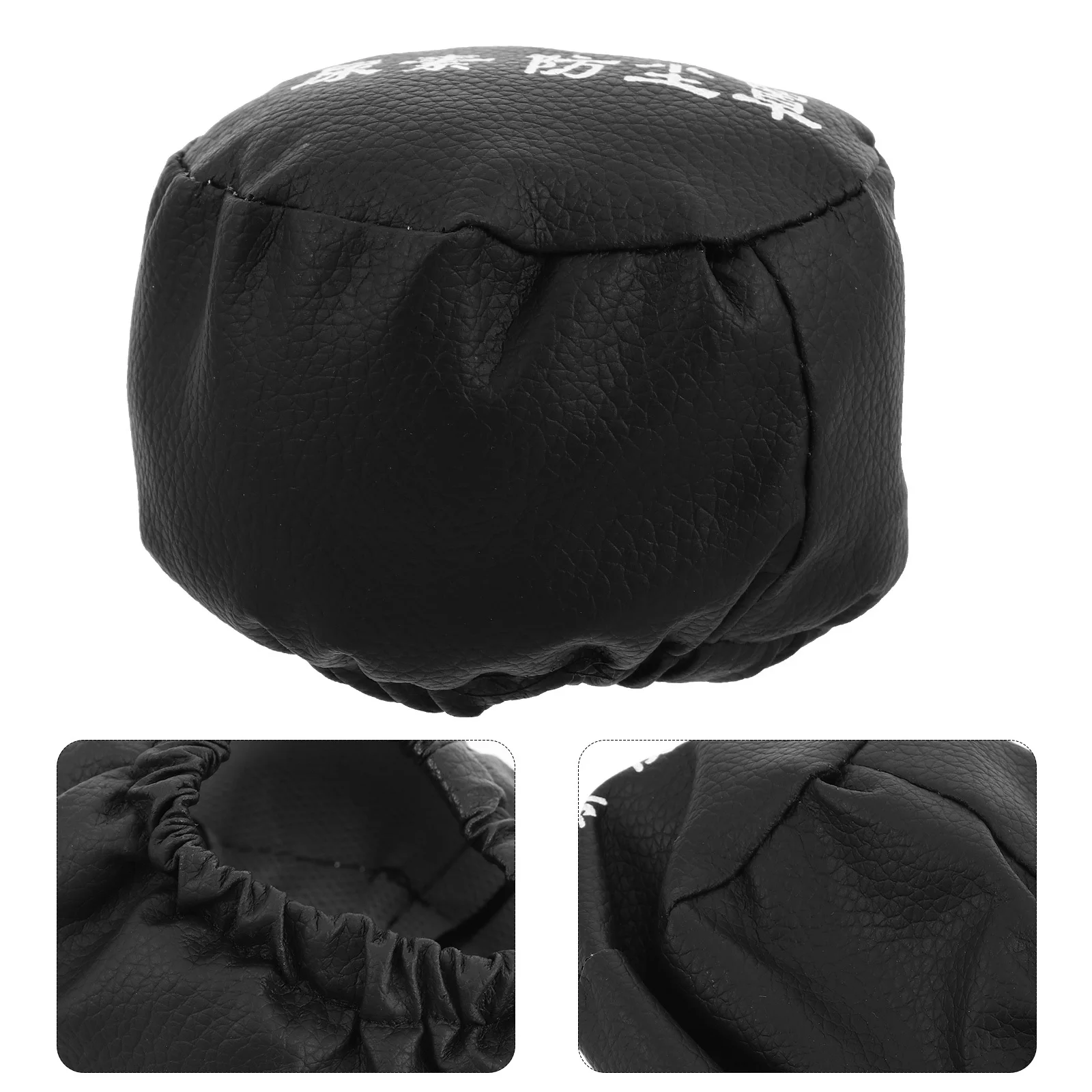 

Urea Tank Cover Black Waterproof Pu Truck Oil Filler Cap Guard Universal Fit Debris Protection Outdoor Engine Storage