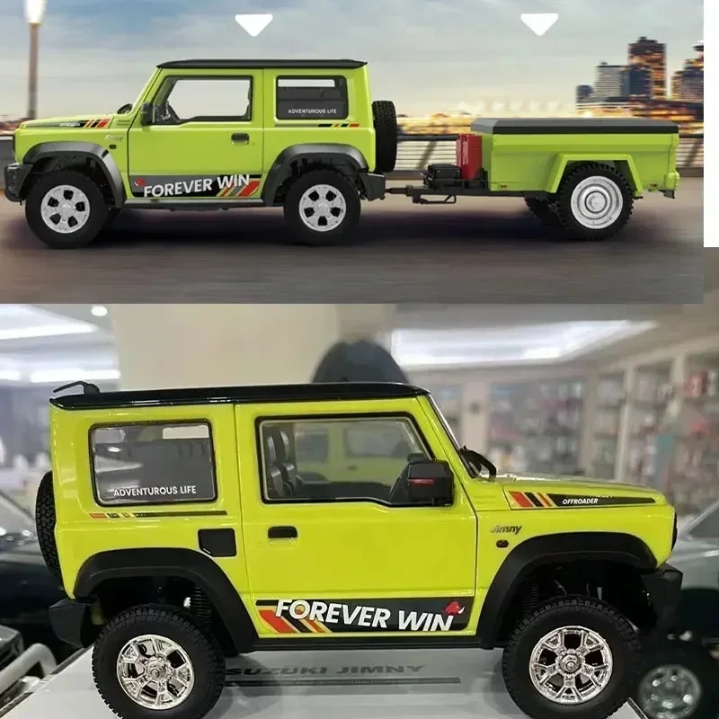 Jimny Hg4-53 Simulated Car Lights And Music Rc Car Full Size Off-Road Drop Resistant Remote Control Toy Boy Christmas Gift