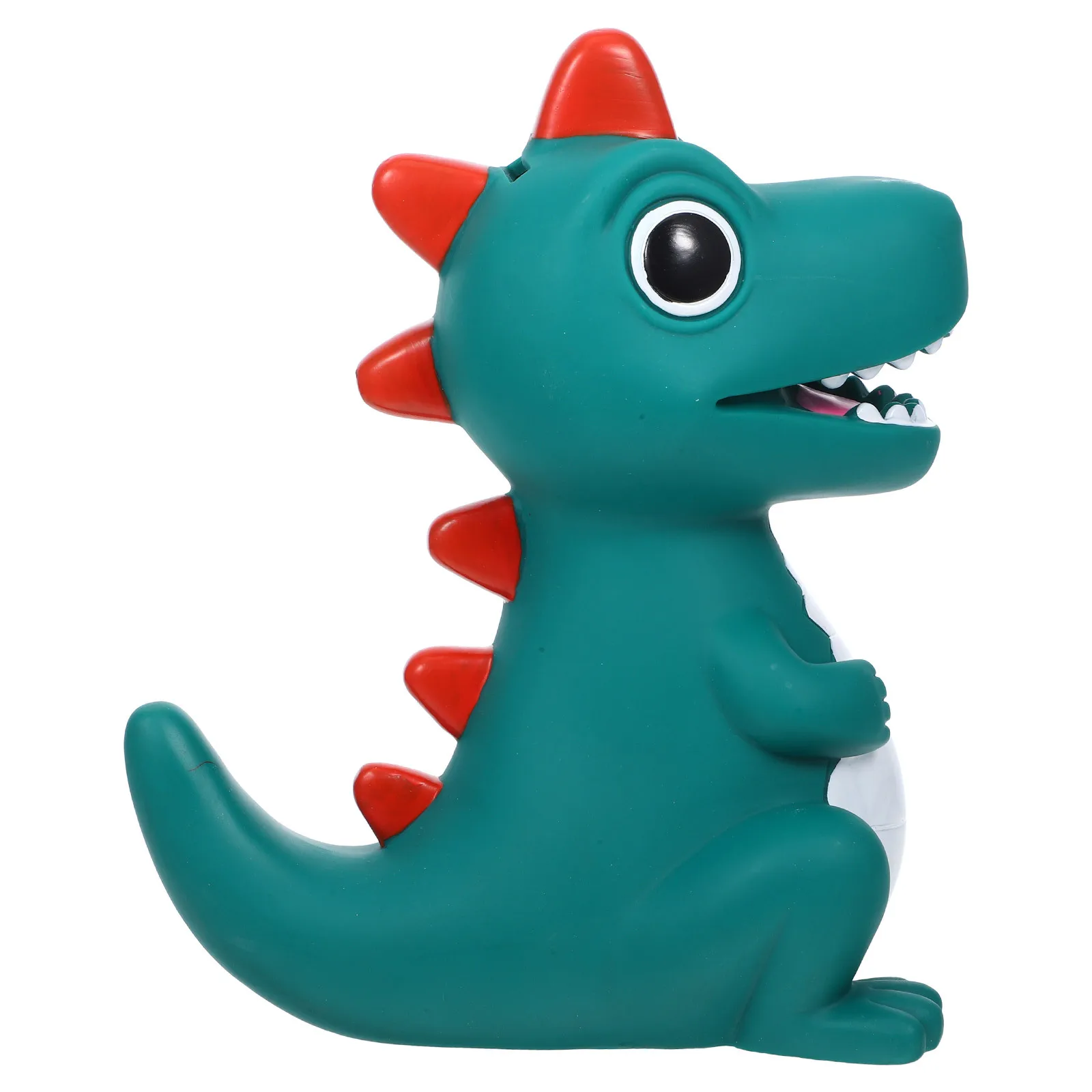 Leuke Dinosaurus Spaarpot Vinyl Muntautomaat Stevige Geldbesparende Pot voor Kinderen Verjaardag Kerst Decoratieve Desktop Spaarpot