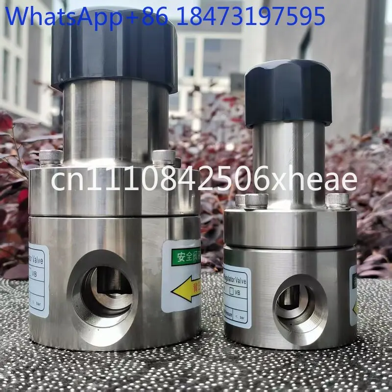 Stainless steel 304 back pressure valve, relief valve DN15/20 one-way spring pressure relief valve