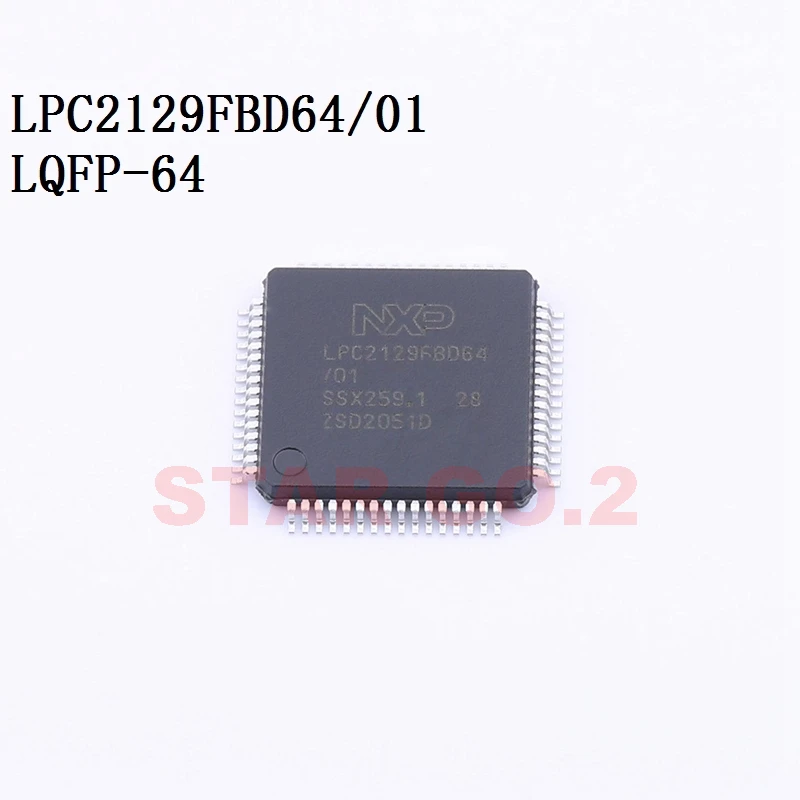 1PCSx LPC2129FBD64/01 LQFP-64  Microcontroller