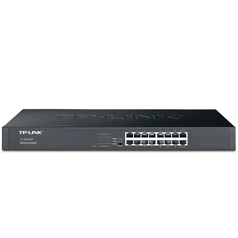 Tp-link 16-port Gigabit Ethernet Switch 16GE, Three Modes: Standard Switching, VLAN Isolation and Network Cloning, TL-SG1016T