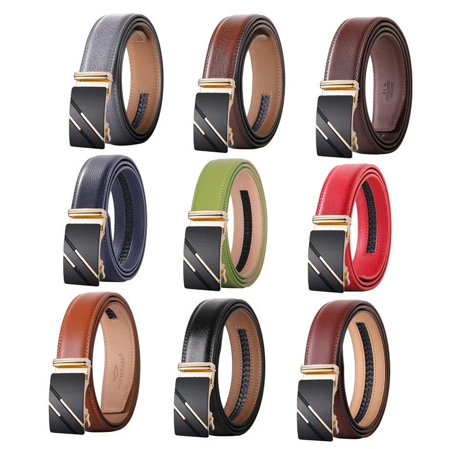 

Plyesxale Cowskin Leather Man Belt Luxury Designer Brand Business Formal Dress Belts For Men High Quality 3.5cm Width Belt B834