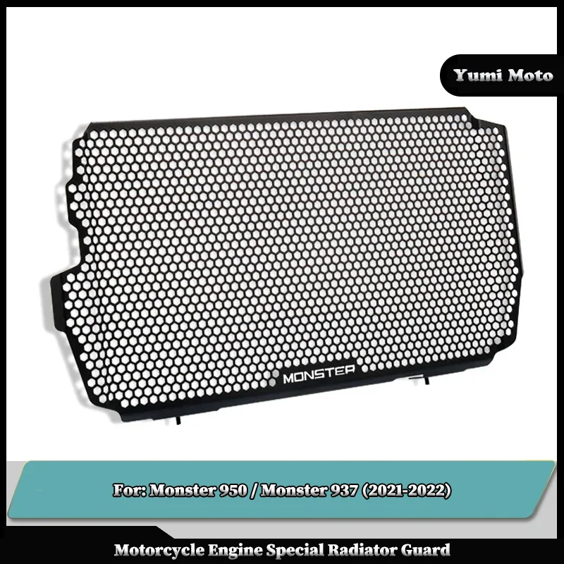 

Motorcycle Radiator Guard Grille Cover Water tank Protection Net For Ducati Monster 950 Monster 937 2021 2022 MONSTER950 937