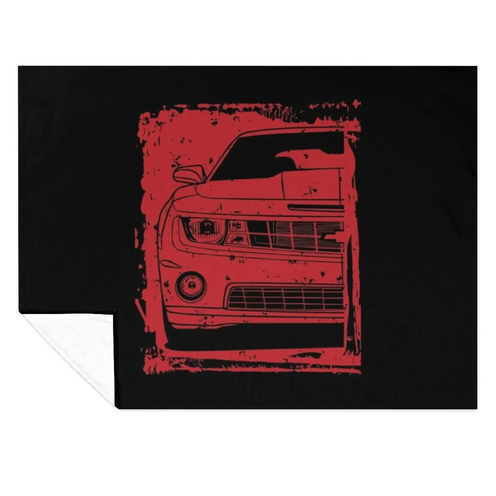 

5th Gen Camaro SS Throw Blanket Furrys Plaid Stuffeds Nap Blankets