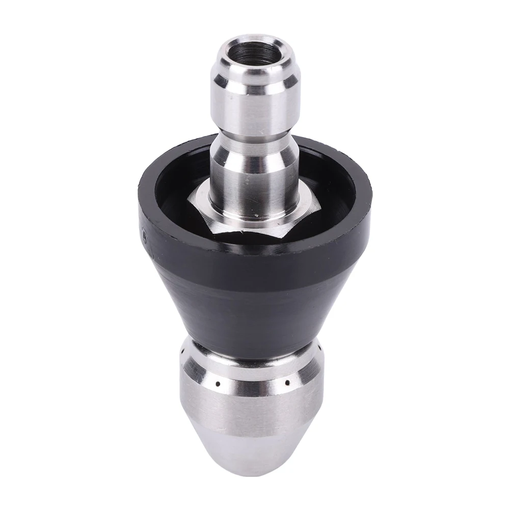 

Насадка для мойки высокого давления с 6 струями, быстроразъемное соединение 1/4 дюйма, для прочистки канализационных труб и сточных систем