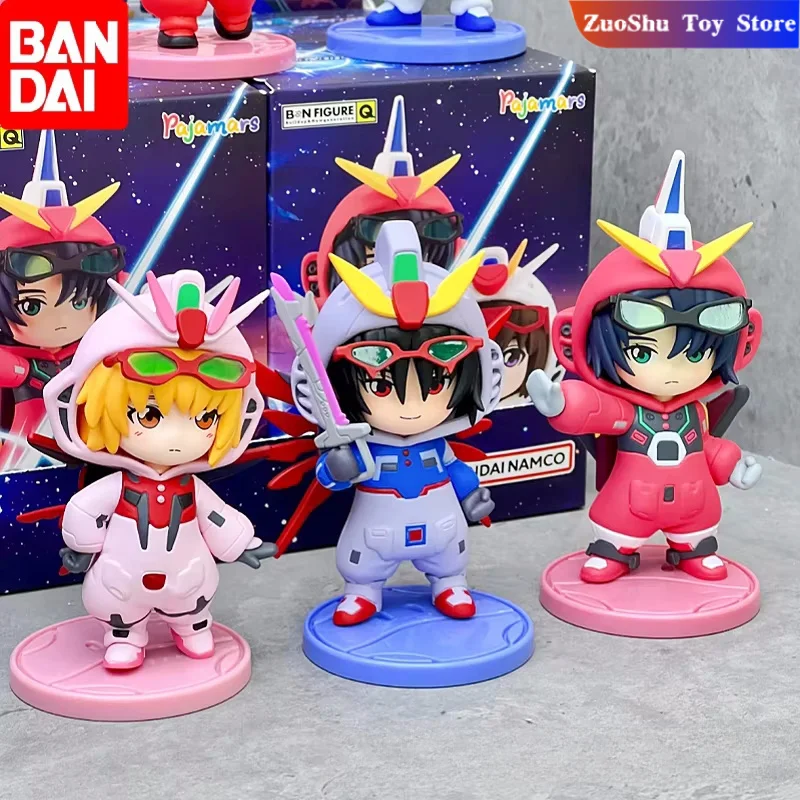 

In Stock Genuine Bandai Gun Dam Seed Destiny Pajama Doll Costume Series Blind Box Figurine Anime Peripheral Model Decor Gifts