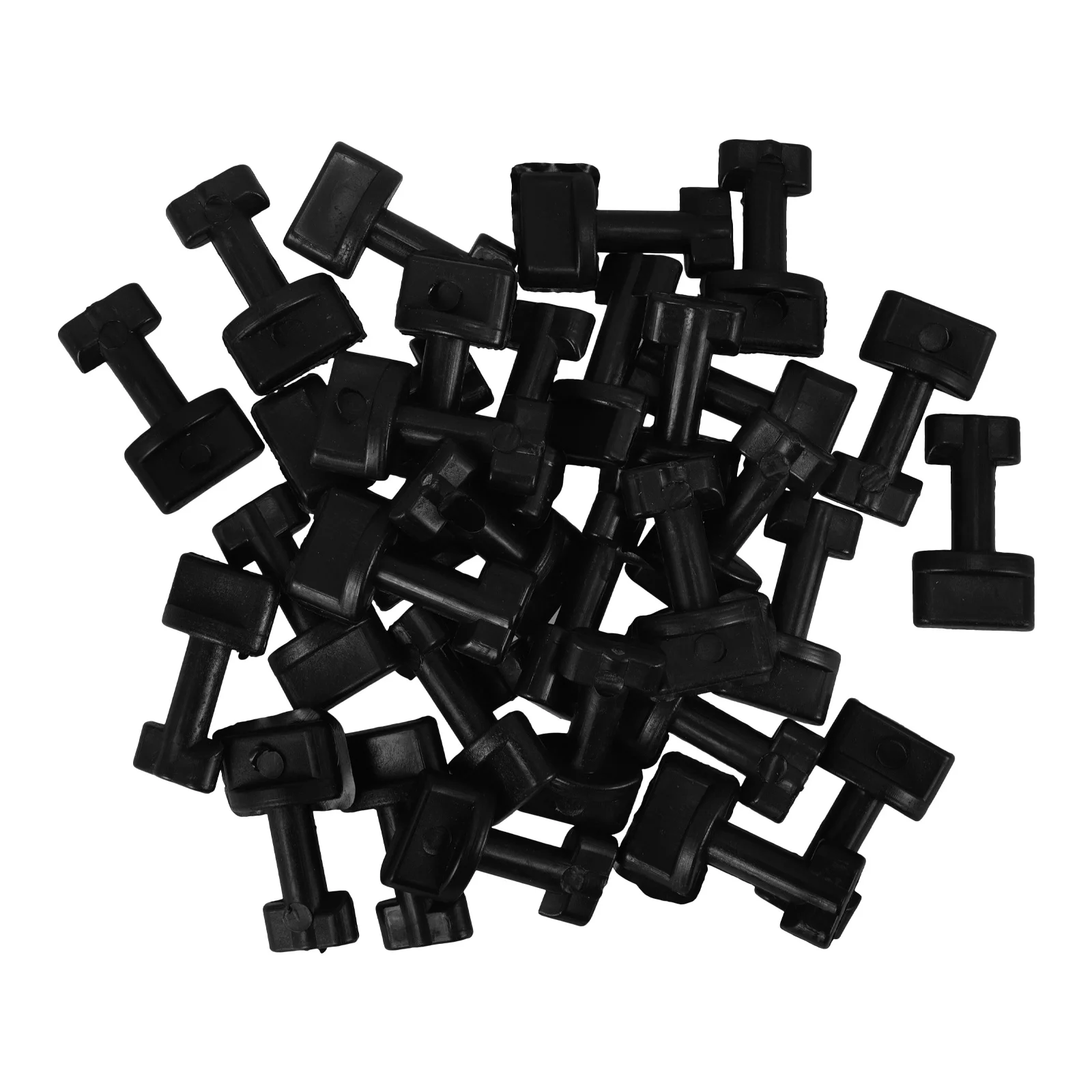 35Pcs Mold Buckle for Concrete Flower Pot Making Planter DIY Craft Casting Decorative Items Reusable Plastic Sturdy Form