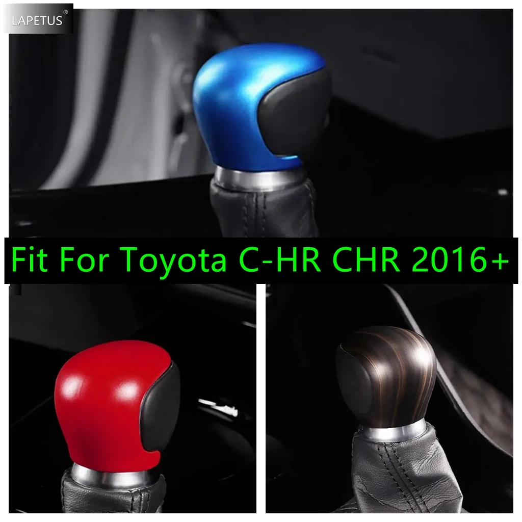 

Для Toyota C-HR CHR 2016-2022 ABS красный/синий автомобильный рычаг переключения передач, ручка, декоративная крышка, комплект отделки, аксессуары для интерьера