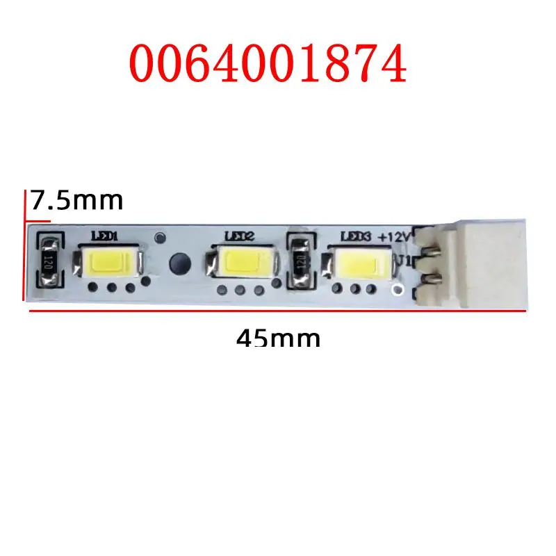 0064001874 DC12V Voor Haier Koelkast Led Lamp Light Strip Display Licht Onderdelen