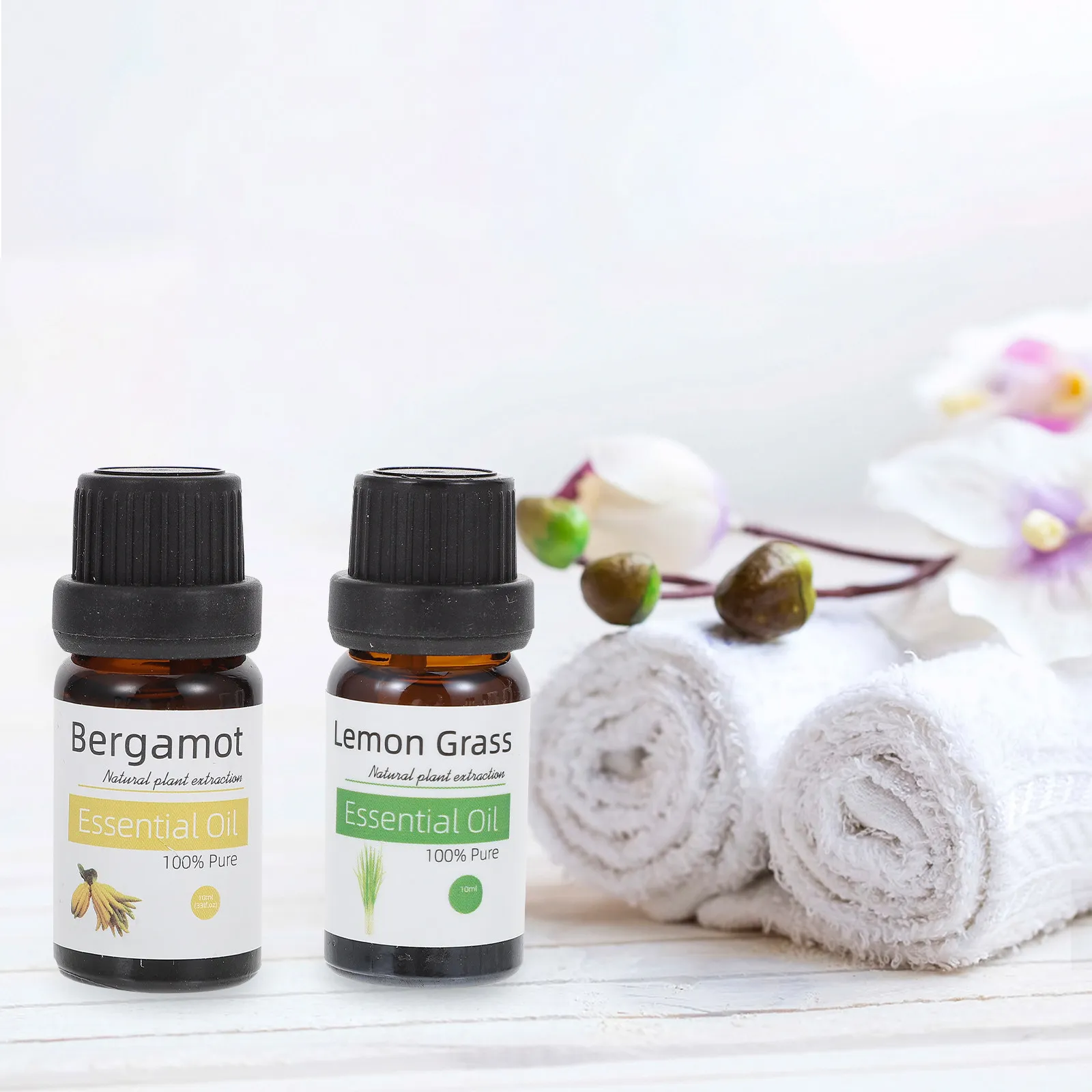 6 Pack Natural Organic Essential Oil Bottles Travel Size Perfume Aromatherapy Oils Women Essential Oil Glass Perfume Kit view 6