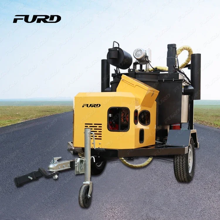 Hand push walking asphalt road crack sealing machine 200l asphalt caulking machine