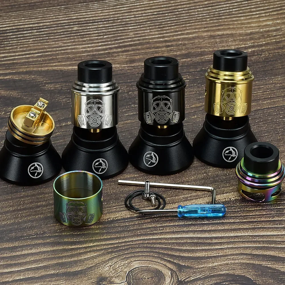 VAPE Apocalypse GEN 2 RDA Atomizzatore RDA 316ss 24mm squonk BF PIN vape mod Atomizzatore rda vape Atomizzatore serbatoio ricostruibile