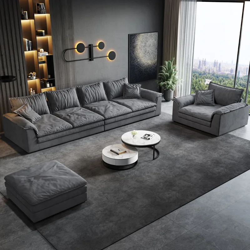 Sectional Fabric Sofas Living Room Lounge Nordic Corner Sofa Modern Elegant Sofa Sala De Estar De Luxo Luxury Furniture