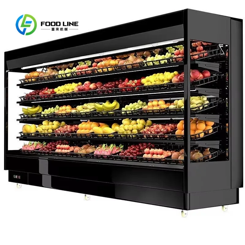 customize  Refrigerator Chiller Display Cooler Cabinet Quick Freeze Energy Saving Unit for Food, Drinks & Beverage