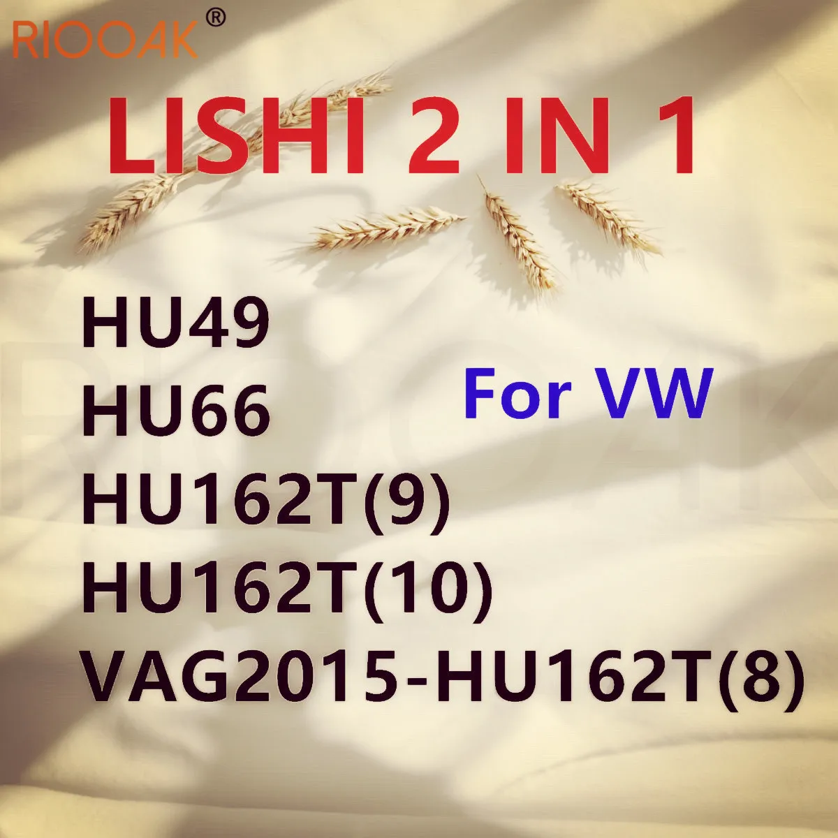 

Инструмент Lishi 2 в 1 HU49 HU66 HU162T (8) HU162T 9 CUT HU162T 10 CUT для VW