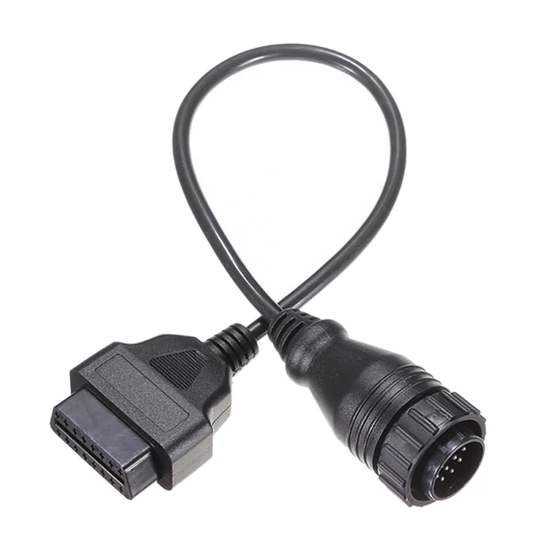 

1Pcs 12V 14Pin To 16Pin Obd2 Adaptor Cable Connector For Mercedes Benz Sprinter