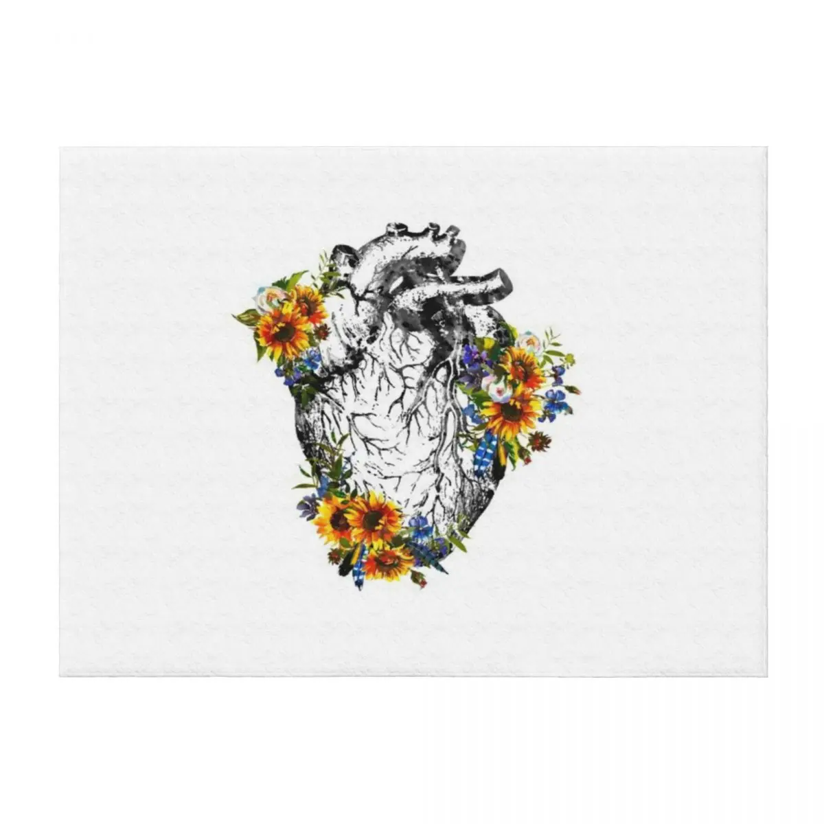

Heart Anatomy Throw Blanket decorative Picnic Thins Blankets For Sofas Blankets