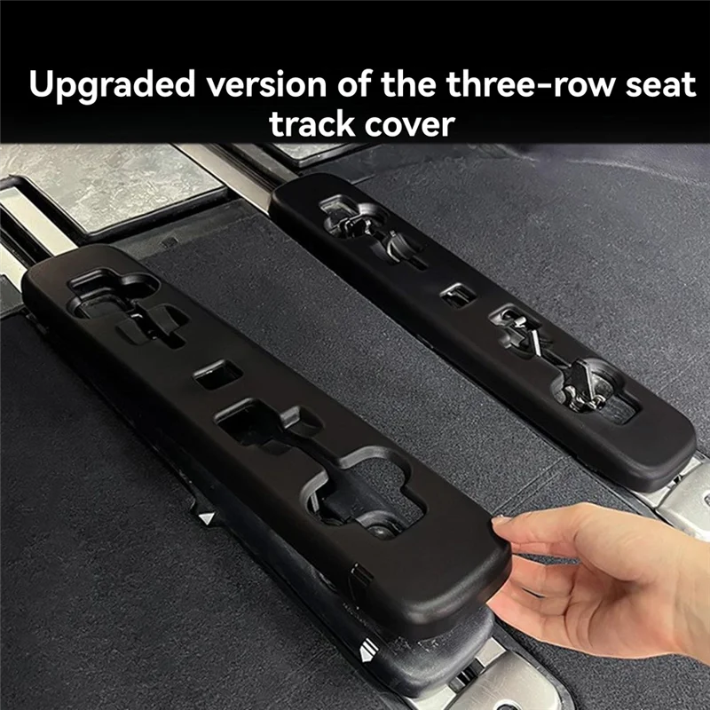 BB-غطاء مسار المقعد ABS غطاء حماية مقاوم للغبار 1 زوج لتويوتا ألارد 30-35 سلسلة 2015- 2022