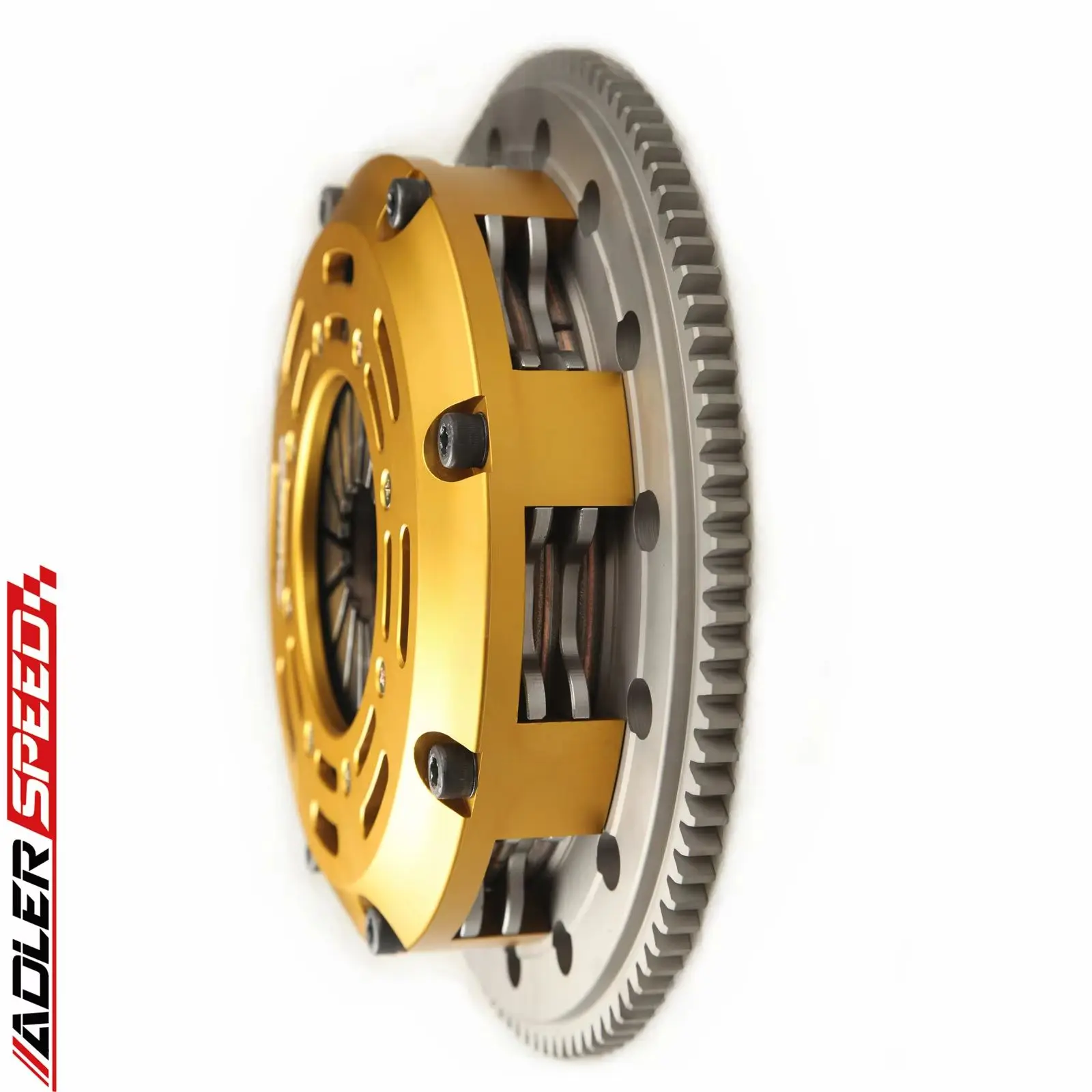 

ДВОЙНОЙ ДИСК ADLERSPEED RACING СЦЕПЛЕНИЕ ДЛЯ Mitsubishi Galant VR4 Eclipse GSX Для Eagle Talon TSi Для Plymouth Laser RS AWD 6-болтовый