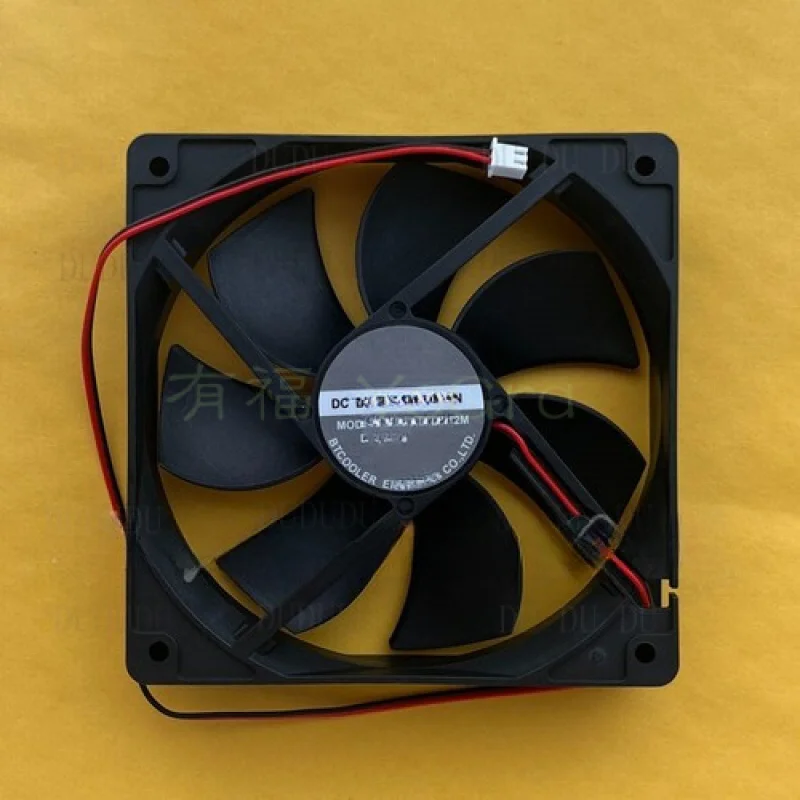 

D D для BTCOOLER BT-D12025H12M 12025 DC 12 В 0,30 А 12 см 2-проводной инверторный охлаждающий вентилятор