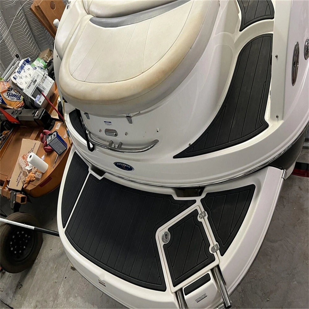 

2005 Chaparral 236 Платформа для плавания Sunesta, кокпит, лук, лодка, пена EVA, напольный коврик из тикового дерева, SeaDek, стиль морского матча, самоклеящаяся