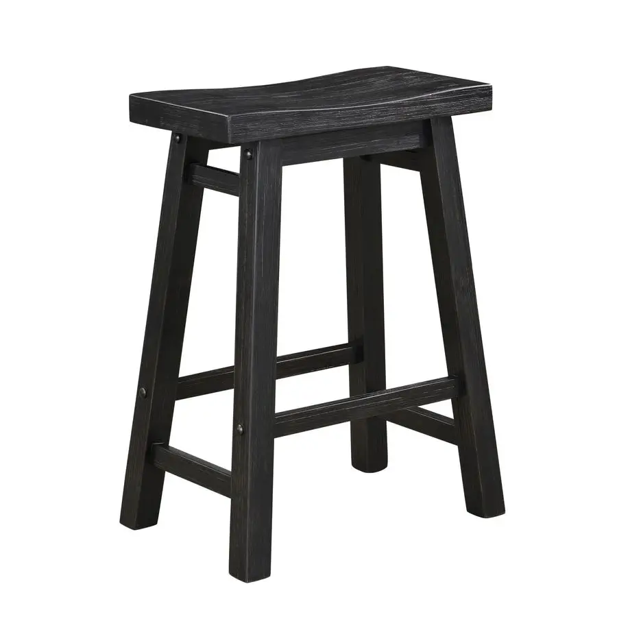 

Sonoma Backless Saddle Kitchen Counter Stool Black Charcoal