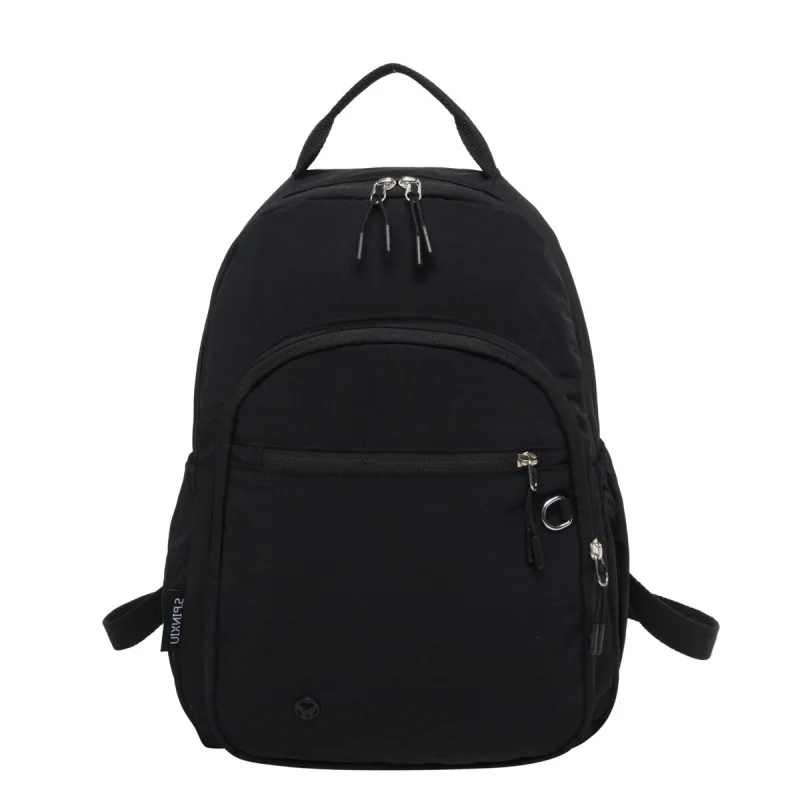 Lekki plecak damski o dużej pojemności, z wieloma przegródkami, uniwersalny, odporny na wodę